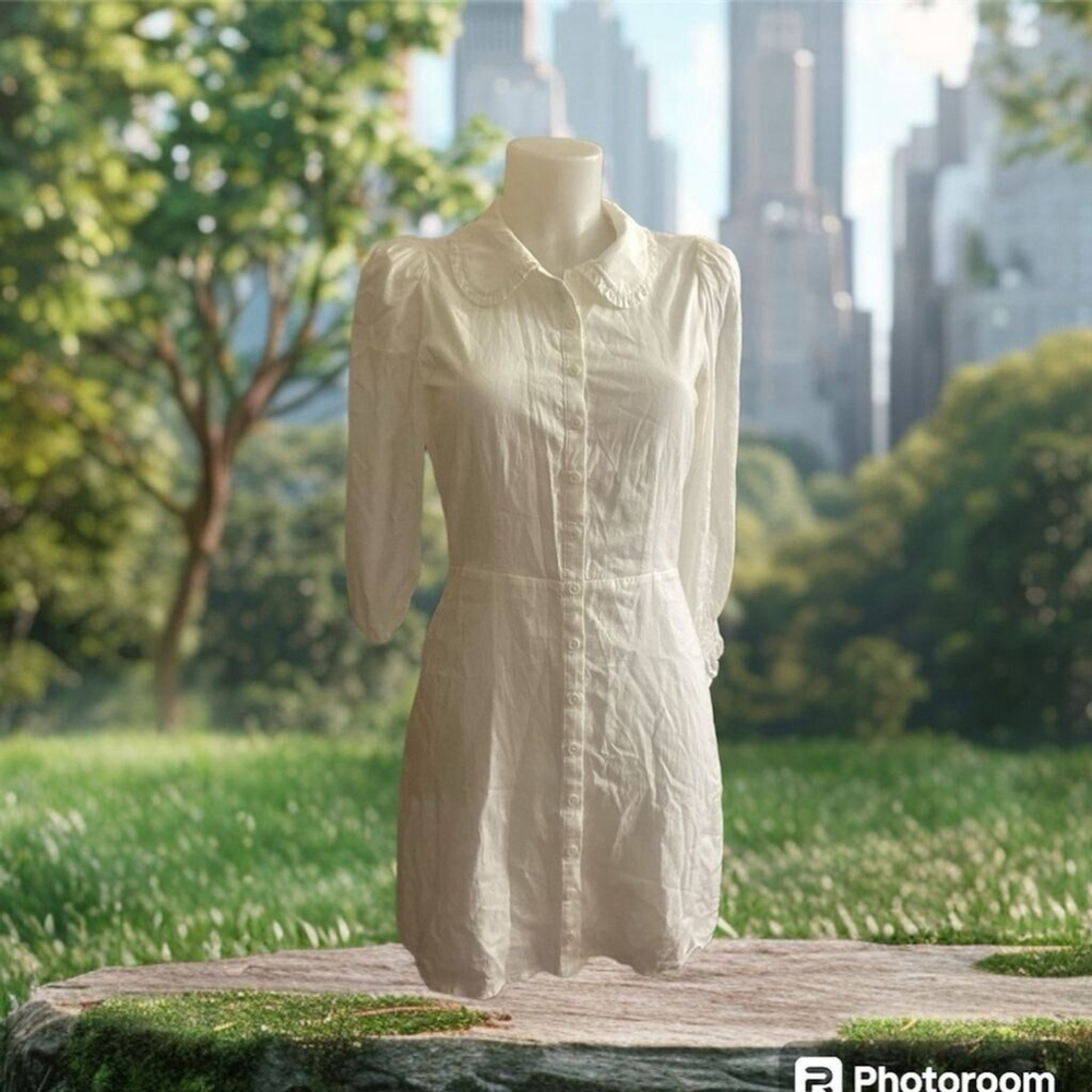 Reformation White Midi Dress - Picture 5 of 10